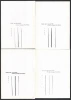 Pesti Műhely művészeti lapok Bak Imre, Oroján István, Fajó János, Kassák Lajos és mások által tervez...