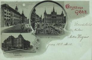 1899 Graz litho