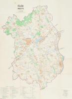 Fejér megye térképe, 1:150 000, Cartographia, 80×57,5 cm