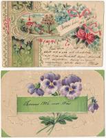 5 db RÉGI motívum képeslap / 5 pre-1945 motive postcards