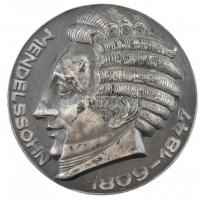 DN Mendelssohn 1809-1847 egyoldalas fém emlékérem (117mm) T:2 ND Mendelssohn 1809-1847 one-sided metal commemorative medallion (117mm) C:XF