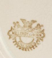 Villeroy & Boch - Dresden. 1856 -1945. Kék teás csésze, fajansz, jelzett, hibátlan