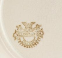 Villeroy & Boch - Dresden. 1856 -1945. Kék teás csésze, fajansz, jelzett, hibátlan