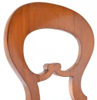 Biedermeier stílusú szék, szépen felújított állapotban. Felújított epedarugózattal. m: 94 cm CSAK SZ...