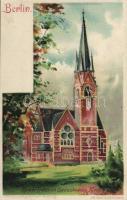 Berlin church hold to light Litho (fl)
