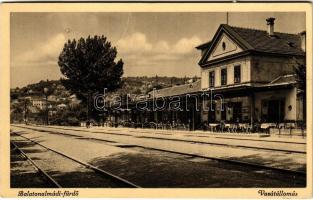 1941 Balatonalmádi, vasútállomás (EK)