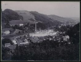 Prosper Piette papírgyár és vízi erőmű Freiheit, ma Svoboda nad Úpou, Csehország 44 db nagyonérdekes...