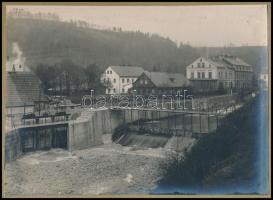 Prosper Piette papírgyár és vízi erőmű Freiheit, ma Svoboda nad Úpou, Csehország 44 db nagyonérdekes...