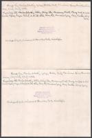 1939 Bp., Komáromi Ágnes és Domokos Mária házibálja, Jakab Sándor felvételei, 3 db pecséttel jelzett...