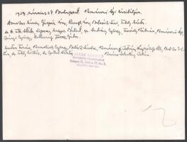 1939 Bp., Komáromi Ágnes és Domokos Mária házibálja, Jakab Sándor felvételei, 3 db pecséttel jelzett...