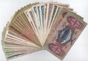 35db-os vegyes pengő, forint bankjegy tétel T:III,III-