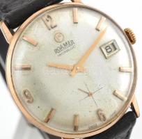 Roamer naptár funkciós mechanikus óra. Gyöngyház számlap, működik d: 34 mm