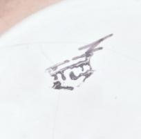 Habán másolat, hatszögletű váza, kerámia, jelzett, m:25cm