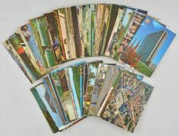 Benelux államok 78 db + Bulgária 90 db használatlan modern képeslap