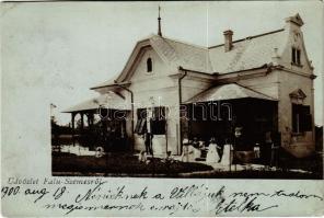 1900 Balatonszemes, Faluszemes; Kalamenovits villa. photo (r)