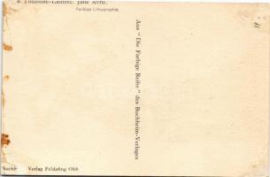 Jane Avril. Farbige Lithographie. Aus "Die Farbige Reihe" des Buchheim-Verlages s: Toulous...