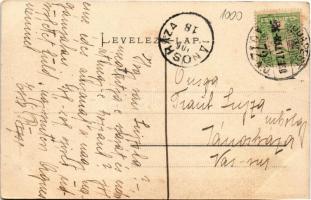 1906 Budapest I. Víziváros, Reáliskola. Ganz Antal 183. (EK)