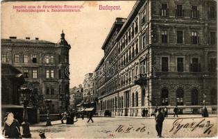 1906 Budapest I. Lánchíd utca, Kereskedelmi Minisztérium (Rb)