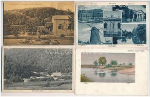 18 db RÉGI történelmi magyar város képeslap / 18 pre-1945 historical Hungarian town-view postcards