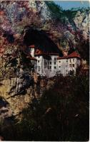 1915 Postojna, Adelsberg; Predjama / Felsenschloß Luegg / Predjama Castle (built within a cave) (EK)