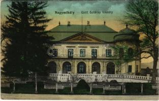 1915 Nagymihály, Michalovce; Gróf Sztáray kastély. Vasúti levelezőlapárusítás 7897. / castle (EK)