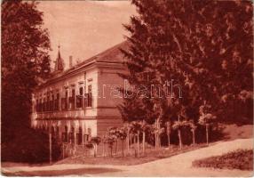 1936 Hévíz, a fürdőtelep egyik szállodája (EB)