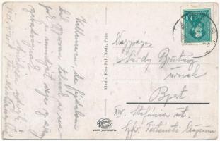 1937 Paks, Dunakorzó, úszó hajómalom. Kiss Pál utóda kiadása (kis szakadás / small tear)