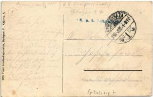 1915 Ungvár, Uzshorod, Uzhhorod, Uzhorod; Kórház. Vasúti levelezőlapárusítás 2459. / hospital + &quo...