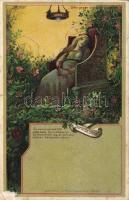 Sleeping Beauty hold to light litho (EK)