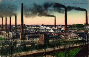1918 Bohumín, Oderberg; Mineralöl-Raffinerie / mineral oil refinery (EK)