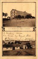 1914 Jaromer, Jermer; C. k. zemebranecké kasárny, Vnitrní budovy / K.u.K. military barracks