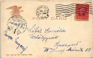 1906 New York, Underground Loop Station at City Hall, subway (EK)