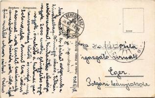 1938 Beregszász, Beregovo, Berehove; zsinagóga. Farkas és Földes kiadása / synagogue + "1938 Be...