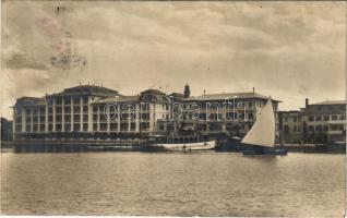 Brijuni, Brioni; szálloda, gőzhajó / hotel, steamship. photo (fl)