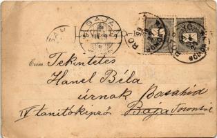 1899 (Vorläufer) Krasznahorkaváralja, Krásnohorské Podhradie (Rozsnyó, Roznava); Krasznahorka vára. ...