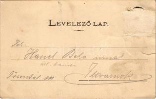 1903 Lippa, Lipova; Speht Károly tér, Római katolikus templom, üzlet. Krivány György kiadása / churc...