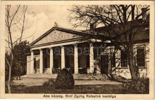 1928 Aba, Gróf Zichy Rafaelné kastélya (Bissingen-Zichy kúria). Leicht Rezső fényképész felvétele (EK)