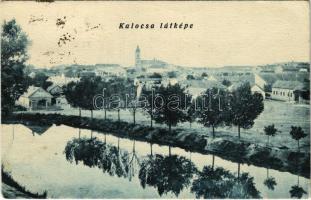 1922 Kalocsa, látkép (EK)