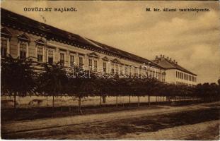1913 Baja, M. kir. állami tanítóképző intézet. W.L. 303. Kollár A. kiadása (EK)