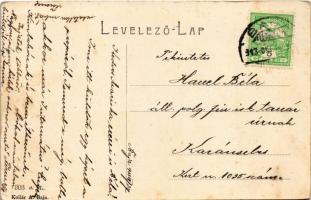 1913 Baja, M. kir. állami tanítóképző intézet. W.L. 303. Kollár A. kiadása (EK)