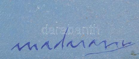 Madarassy György Tamás (1947-): Csendélet. Olaj, vászon, jelzett, fakeretben, 50×65 cm