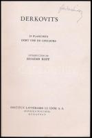 L'Art Hongrois: Derkovits. Bp., én., Új Idők. Francia nyelven. Fekete-fehér képanyaggal illuszt...