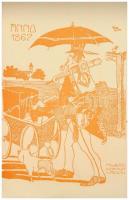 Felmérési életképek. Thuróczi Krachun Károly 10 rajza - képeslapfüzet 10 képeslappal. Koczányi Béla ...