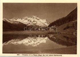 Silvaplana hold to light