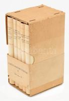 A múlt magyar tudósai 5 kötet. Bp., 1974, Akadémiai. Kiadói egészvászon kötés, papír védőborítóval, ...