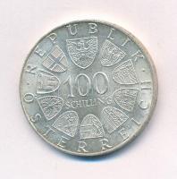 Ausztria 1975. 100Sch Ag "150 éve született ifj. Johann Strauss" T:1- kis patina
Austria ...