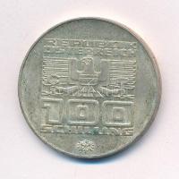 Ausztria 1976. 100Sch Ag "Téli Olimpia Innsbruck" T:1- patina 
Austria 1976. 100 Schillin...