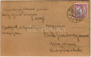 Zita királyné + "Károly király koronázása napján 1916. dec. 30. Budapest" So. Stpl