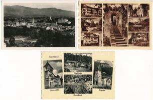 8 db RÉGI erdélyi képeslap: Gyilkostó, Székelyudvarhely, Tusnádfürdő / 8 pre-1945 Transylvanian post...