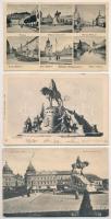 6 db RÉGI erdélyi város képeslap vegyes minőségben: Kolozsvár és Dés / 6 pre-1945 Transylvanian town...